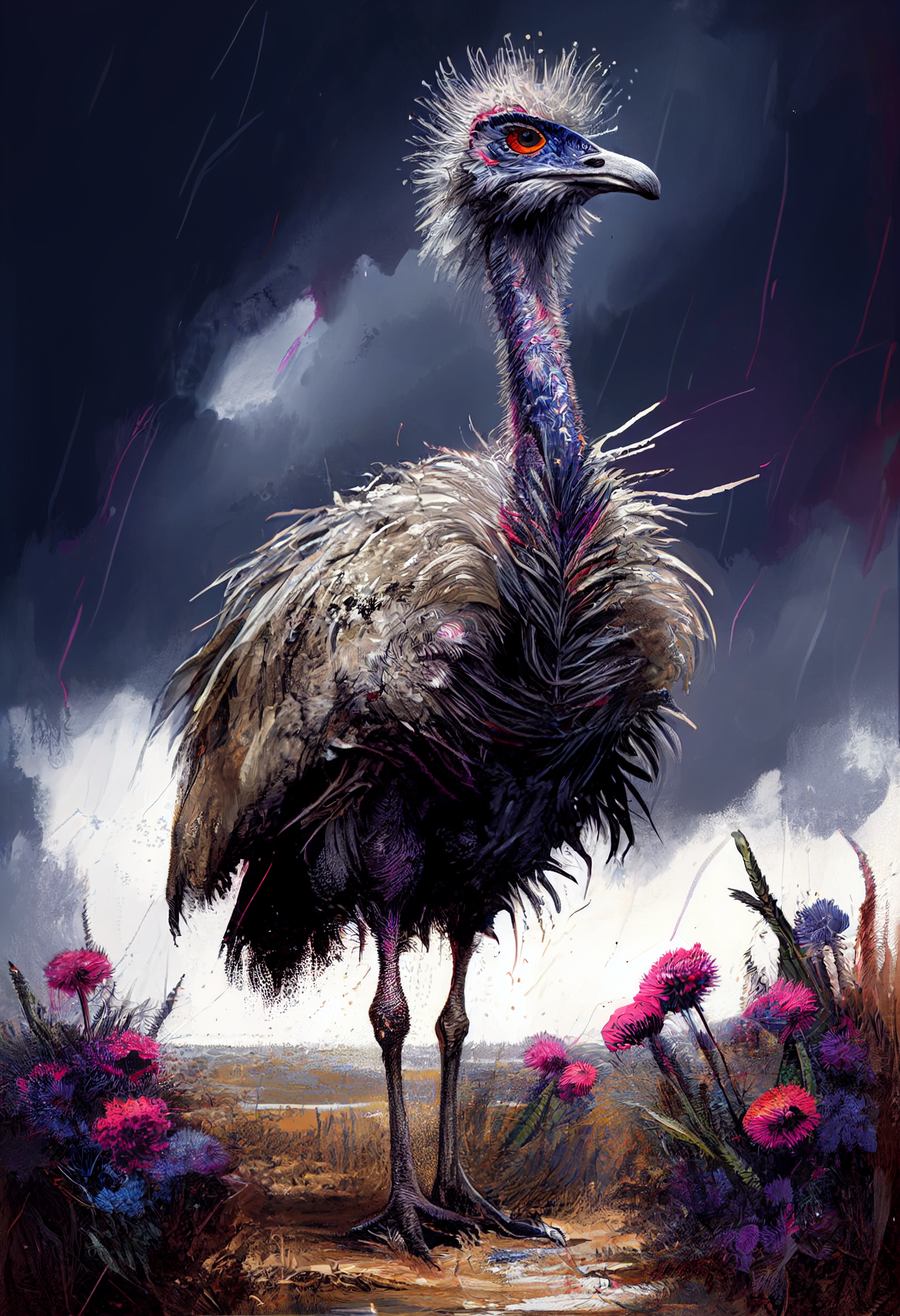 Introducing the Imagination Studio's amazing Ostrich