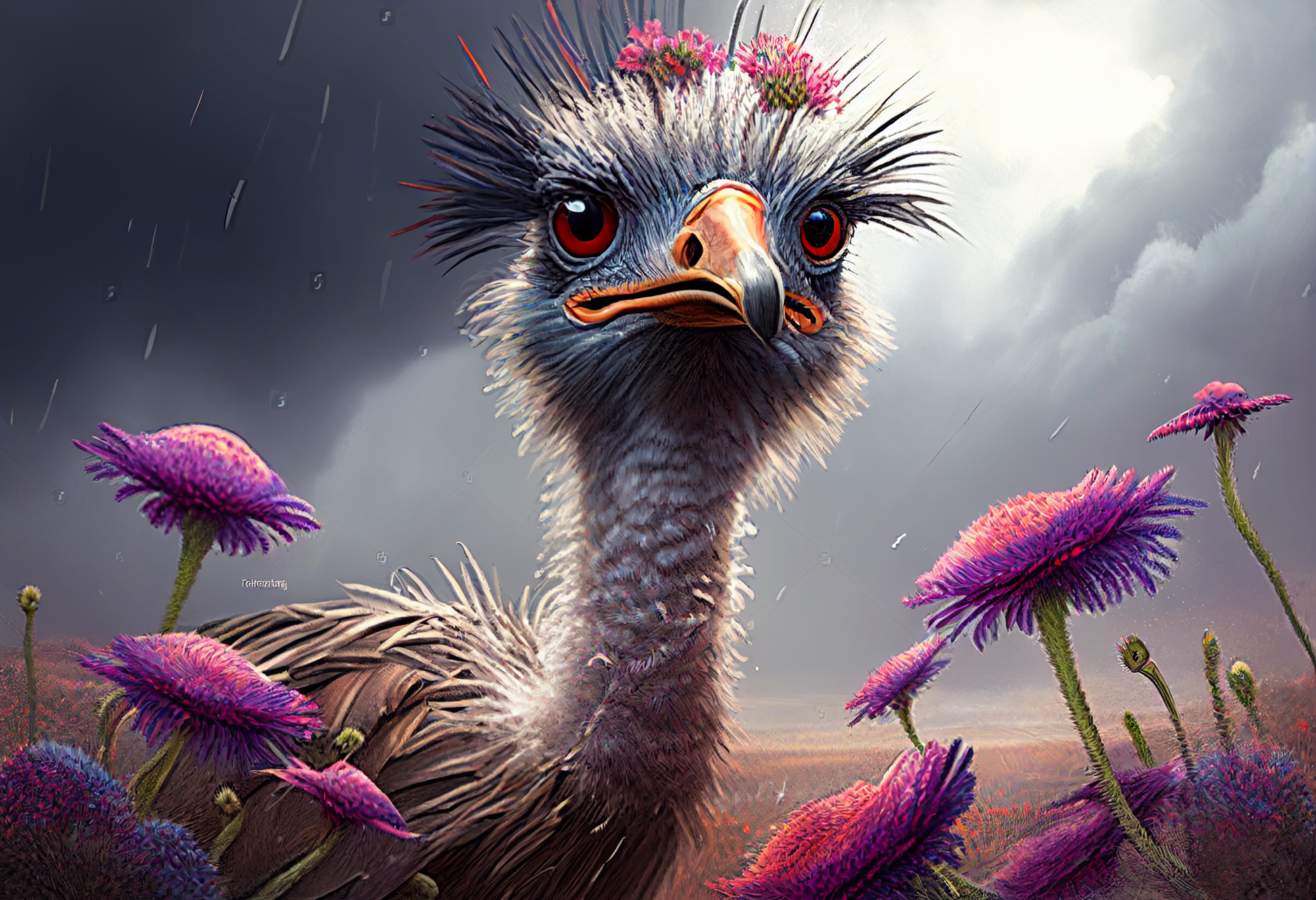 Introducing the Imagination Studio's amazing Ostrich