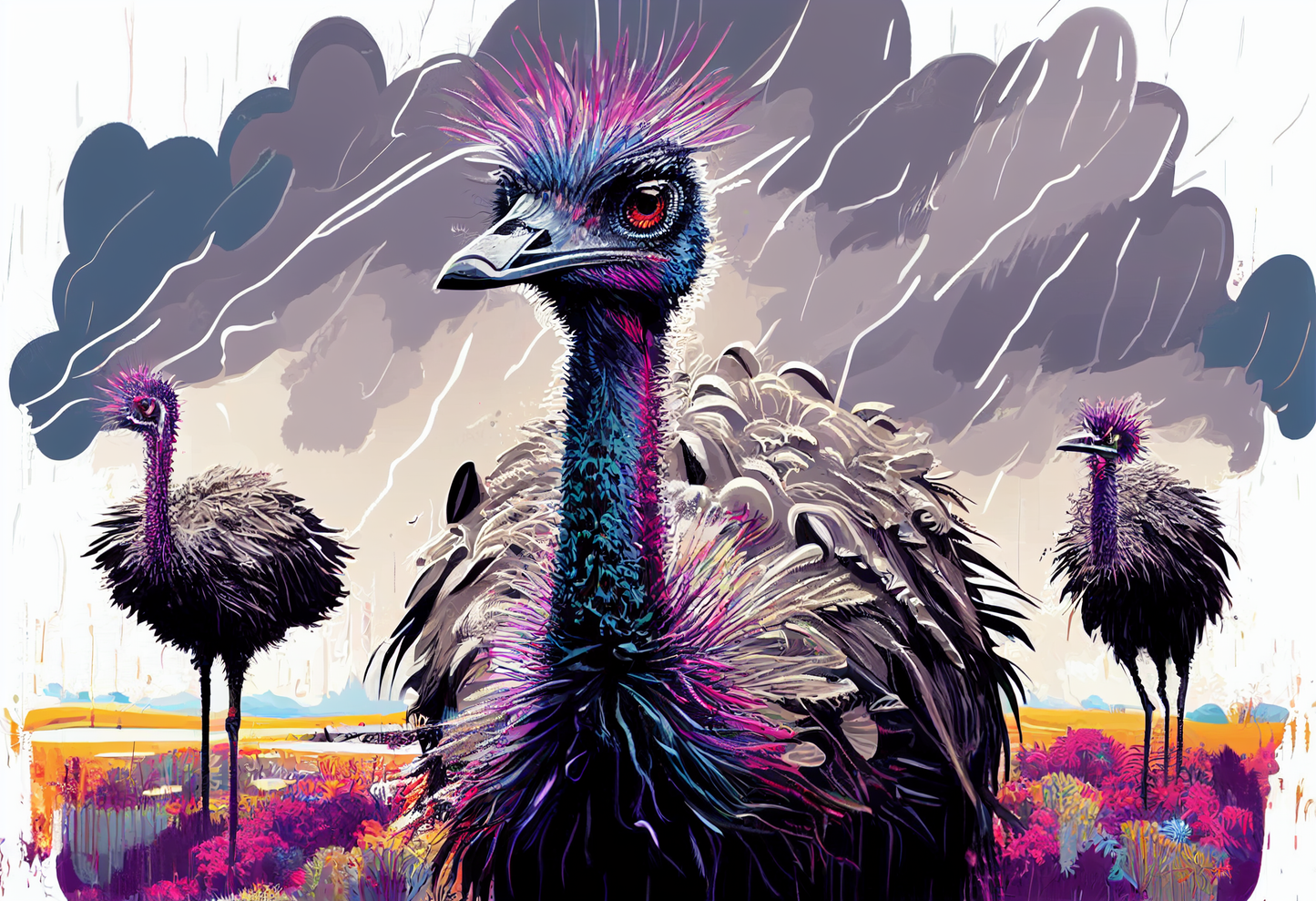 Introducing the Imagination Studio's amazing Ostrich