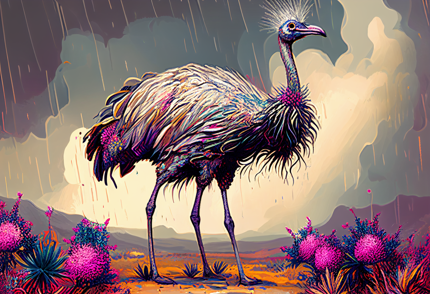 Introducing the Imagination Studio's amazing Ostrich