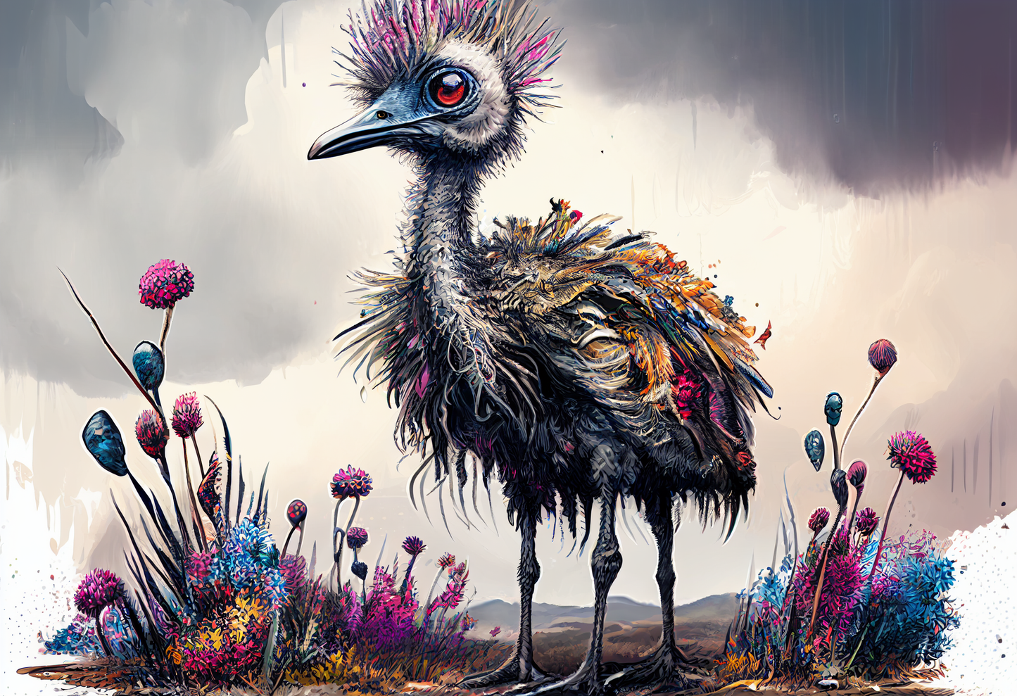 Introducing the Imagination Studio's amazing Ostrich