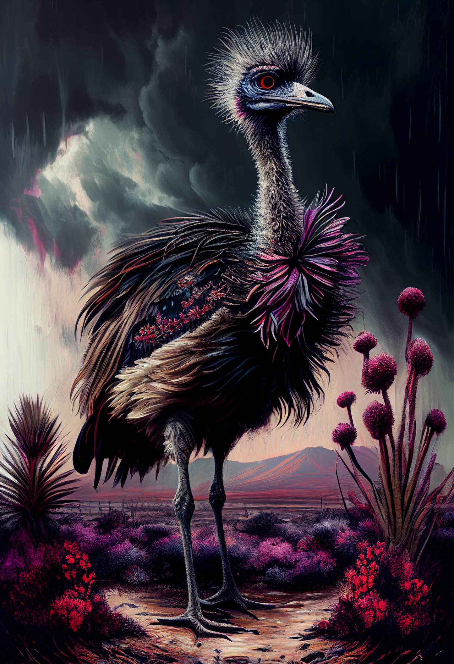 Introducing the Imagination Studio's amazing Ostrich