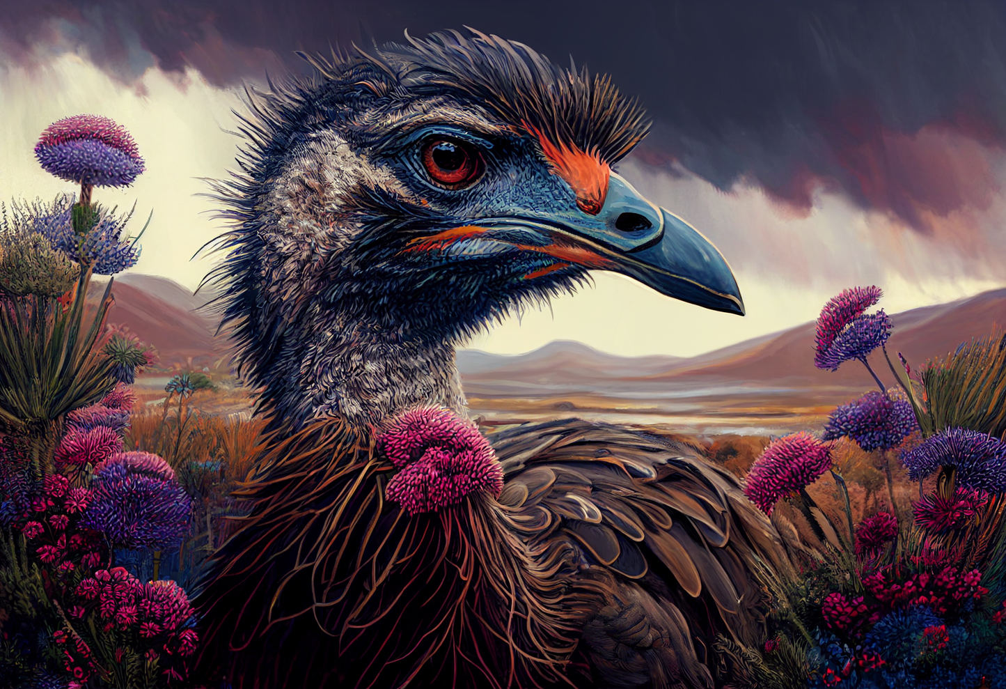 Introducing the Imagination Studio's amazing Ostrich