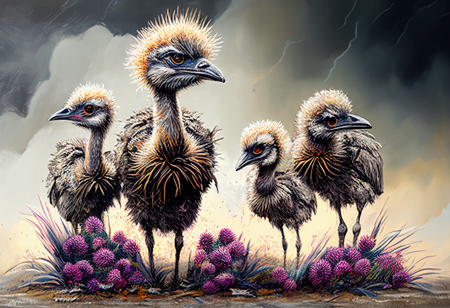 Introducing the Imagination Studio's amazing Ostrich