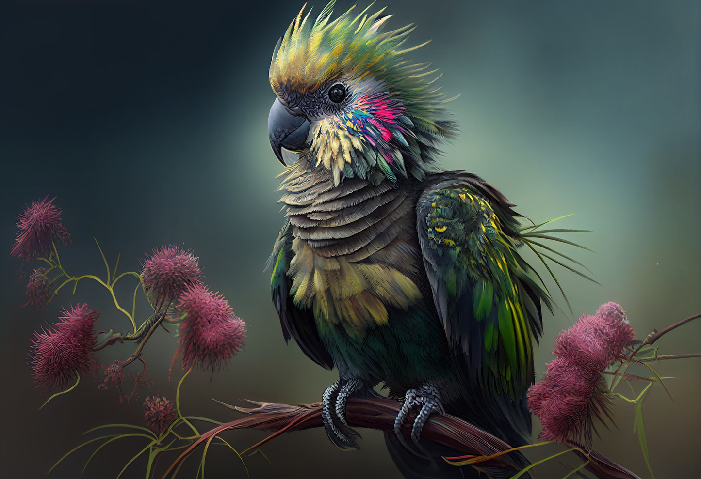 Introducing the Imagination Studio's amazing Parrot