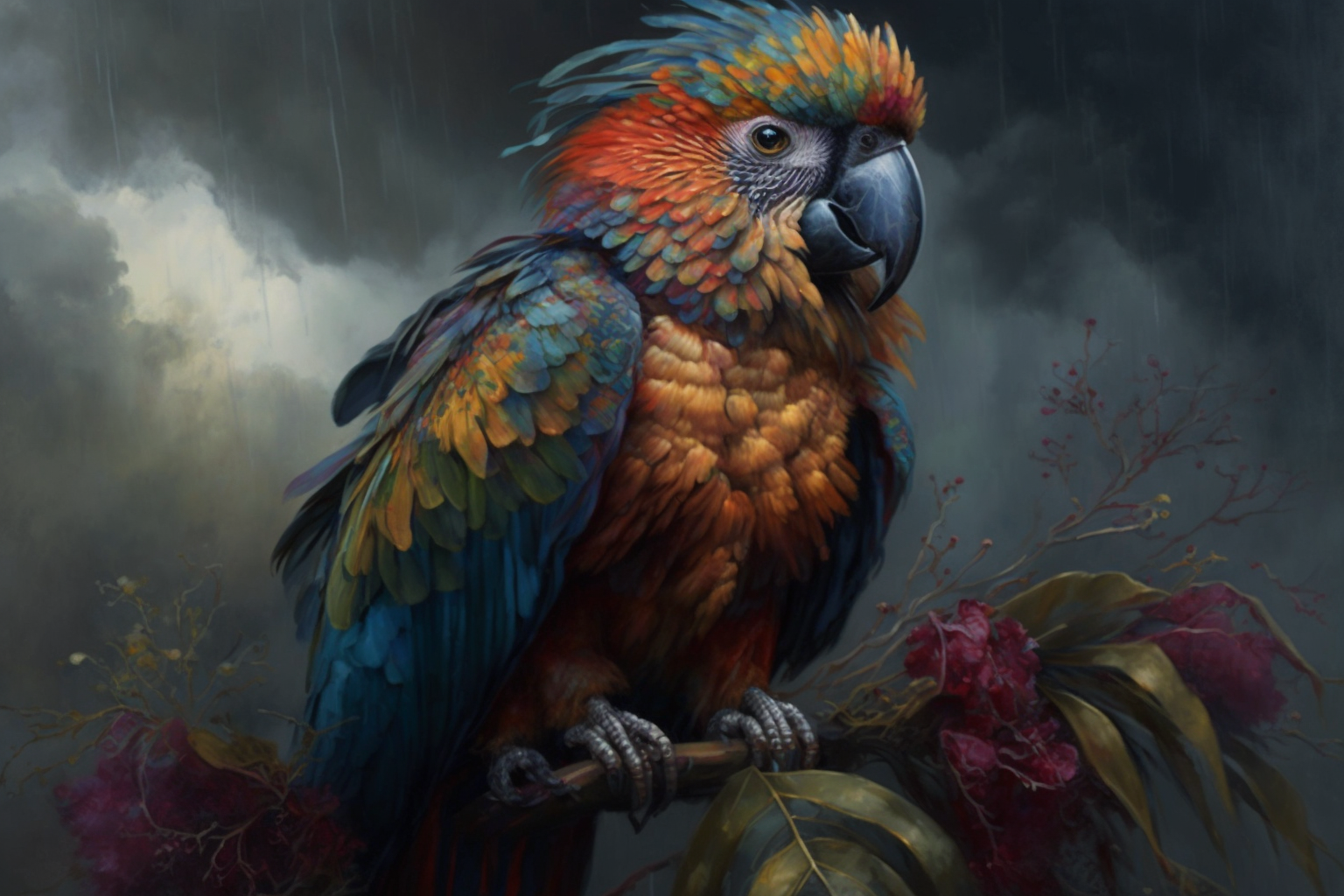 Introducing the Imagination Studio's amazing Parrot