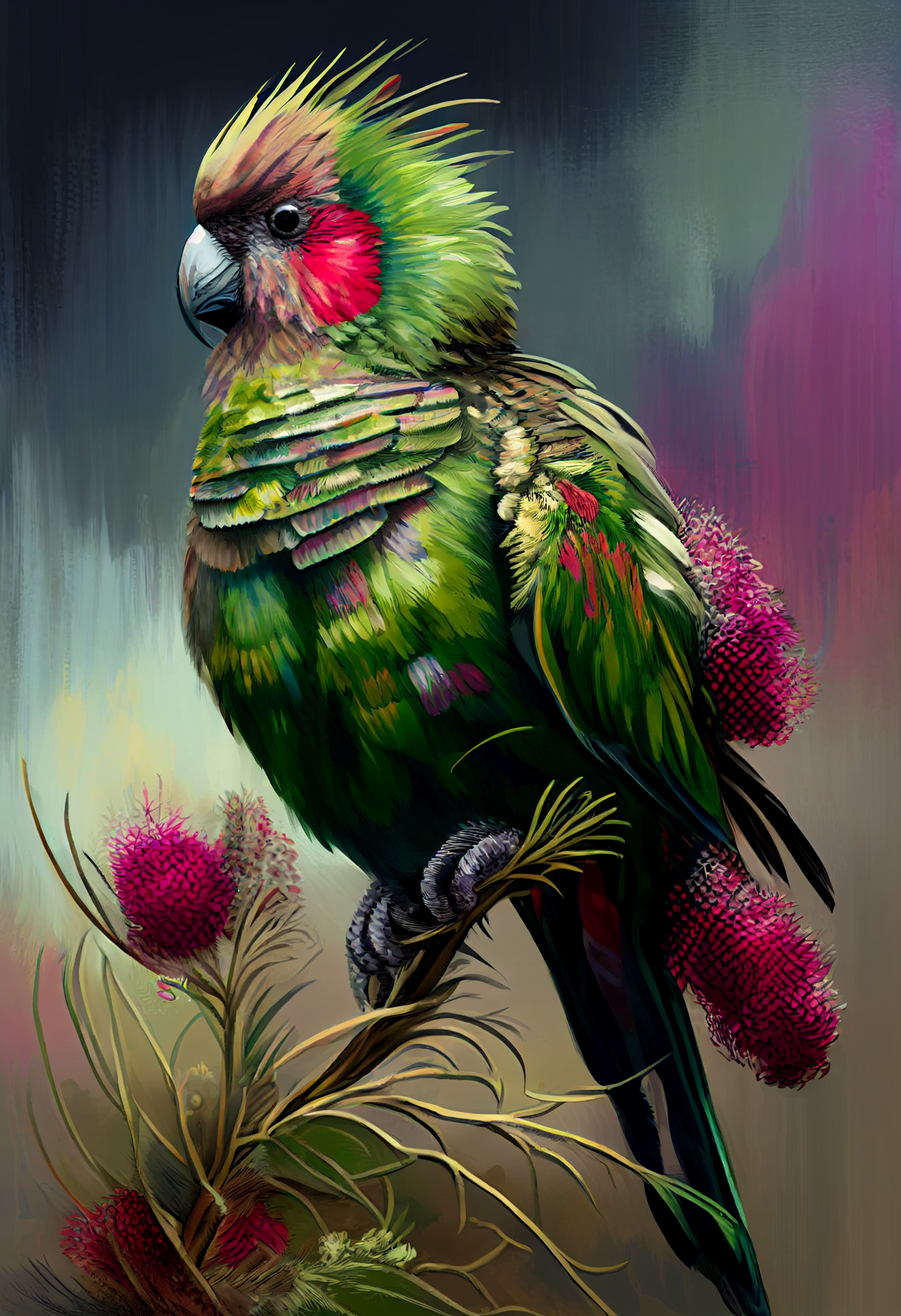 Introducing the Imagination Studio's amazing Parrot