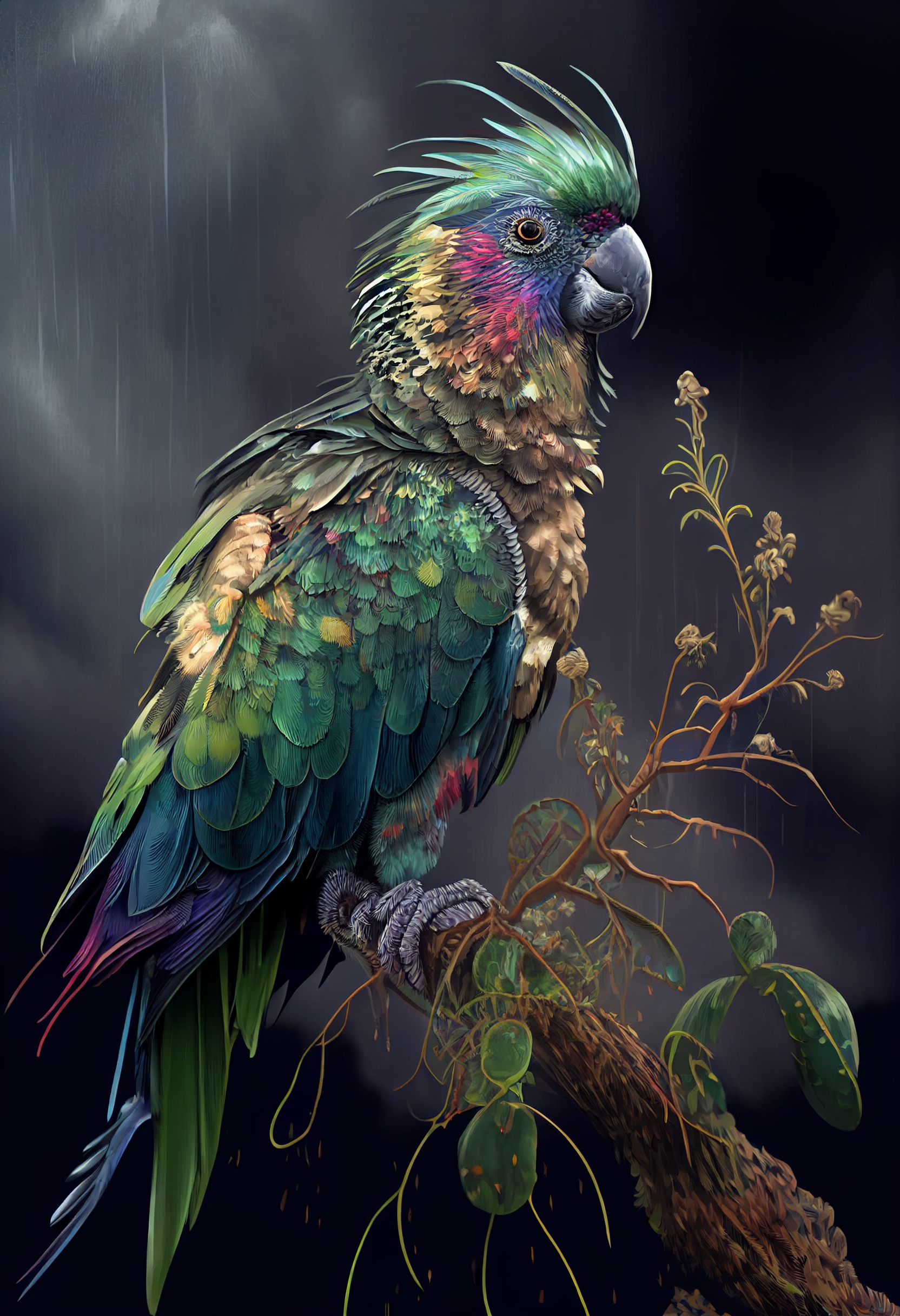 Introducing the Imagination Studio's amazing Parrot