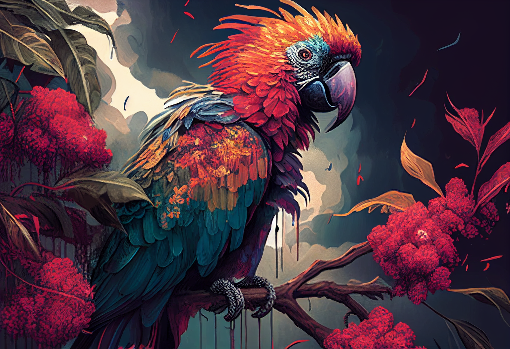 Introducing the Imagination Studio's amazing Parrot