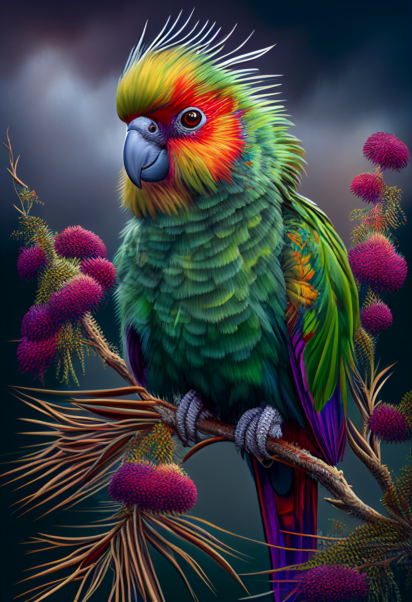 Introducing the Imagination Studio's amazing Parrot