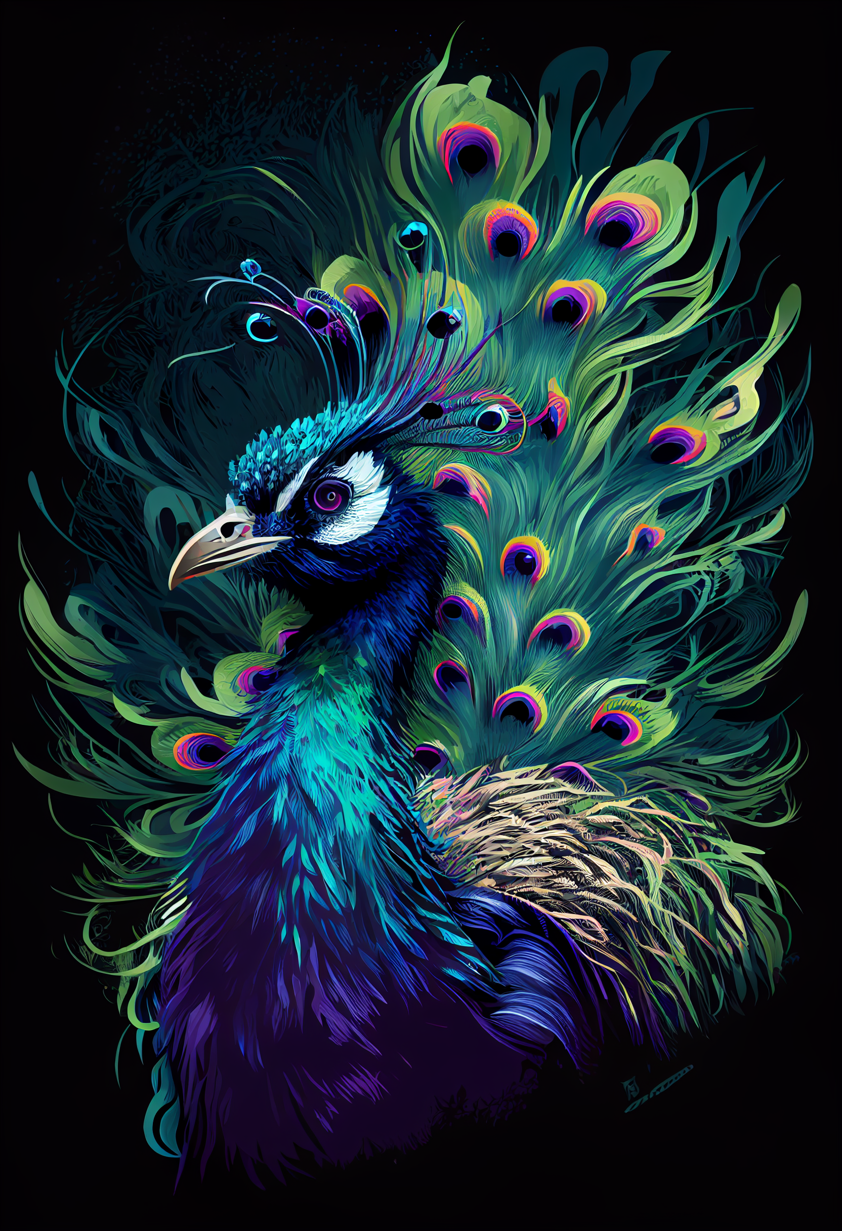 Introducing the Imagination Studio's amazing Peacock