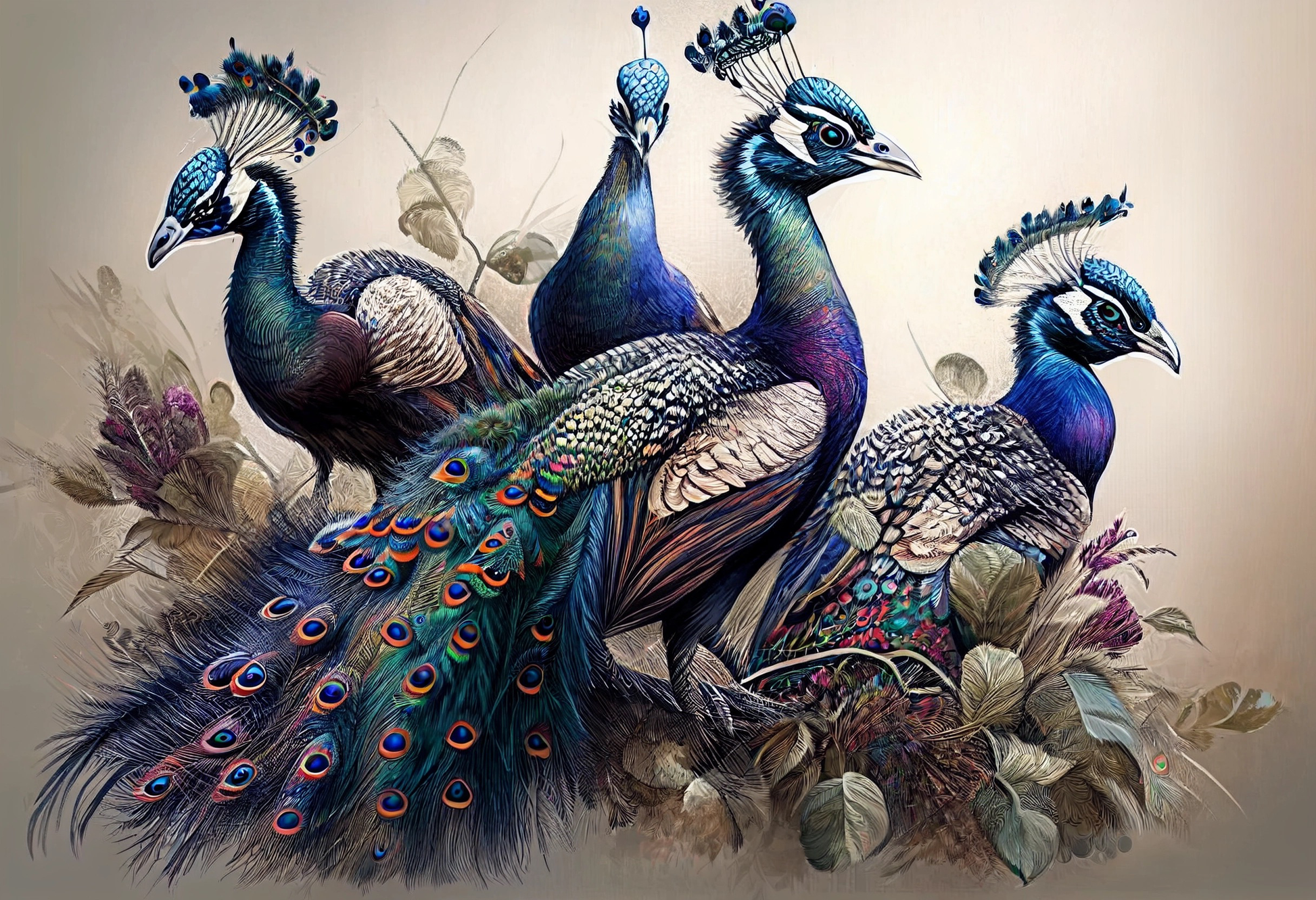 Introducing the Imagination Studio's amazing Peacock