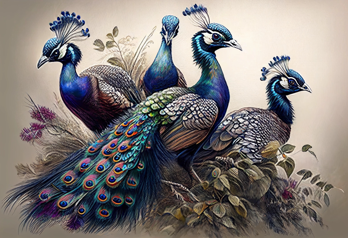 Introducing the Imagination Studio's amazing Peacock