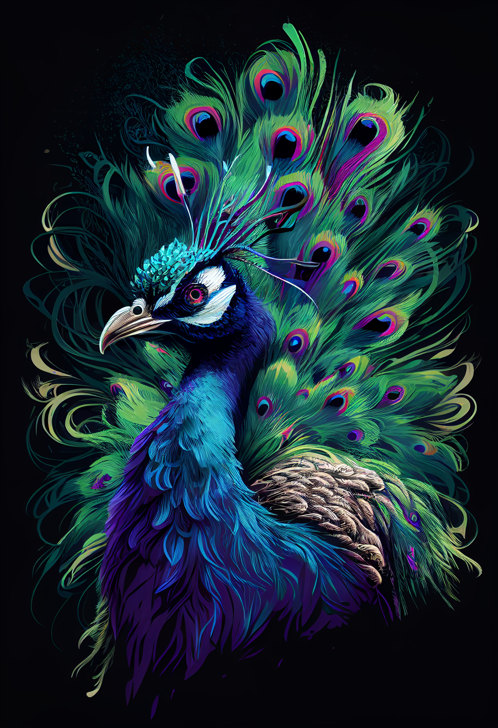 Introducing the Imagination Studio's amazing Peacock