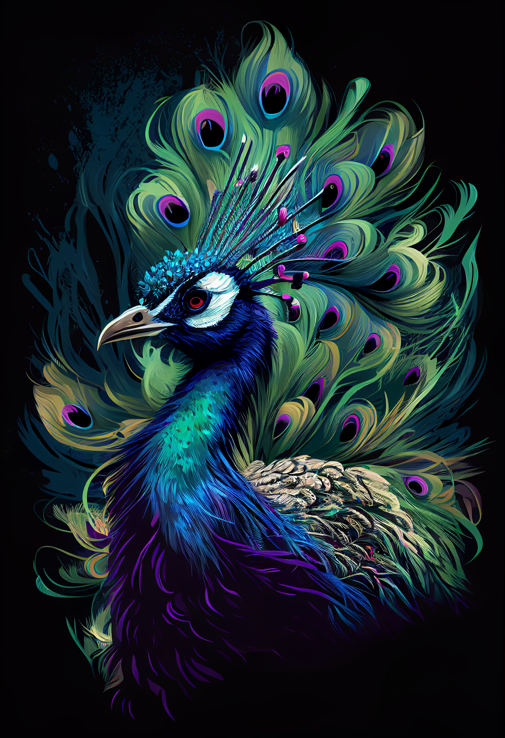 Introducing the Imagination Studio's amazing Peacock