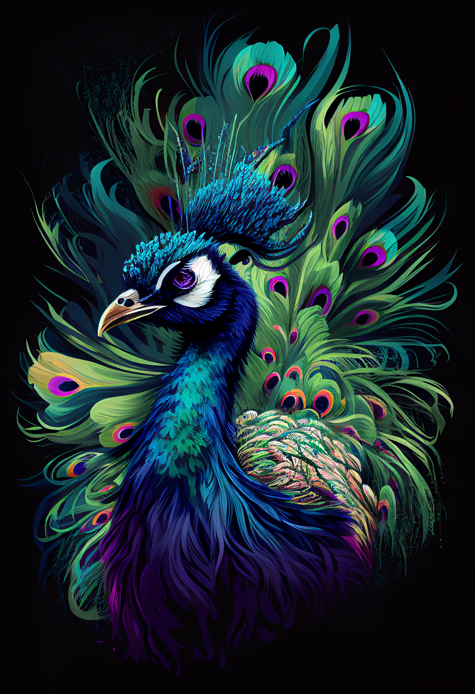 Introducing the Imagination Studio's amazing Peacock