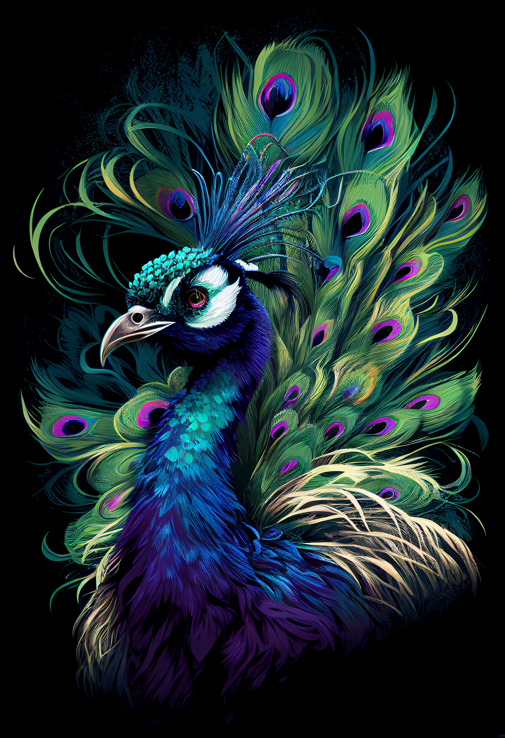 Introducing the Imagination Studio's amazing Peacock