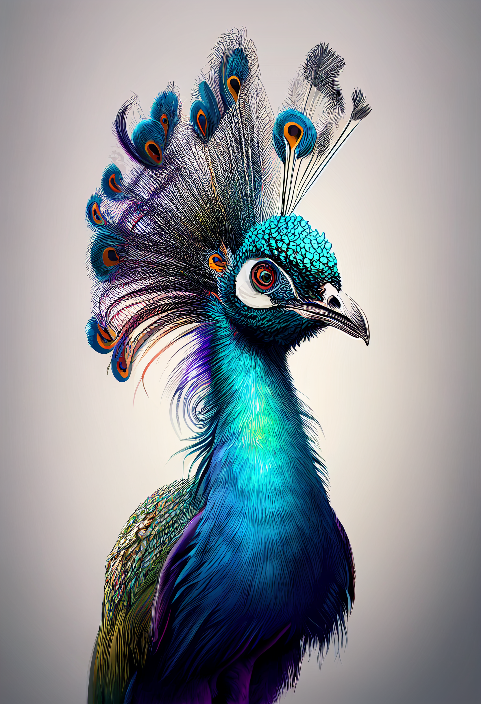 Introducing the Imagination Studio's amazing Peacock