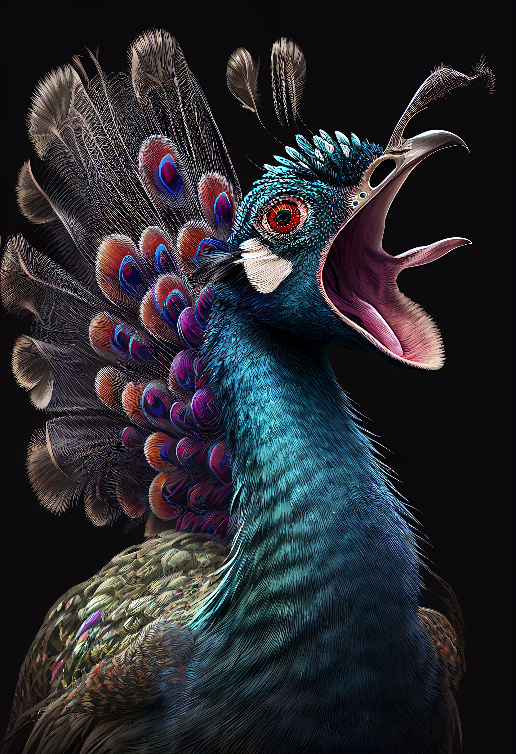 Introducing the Imagination Studio's amazing Peacock