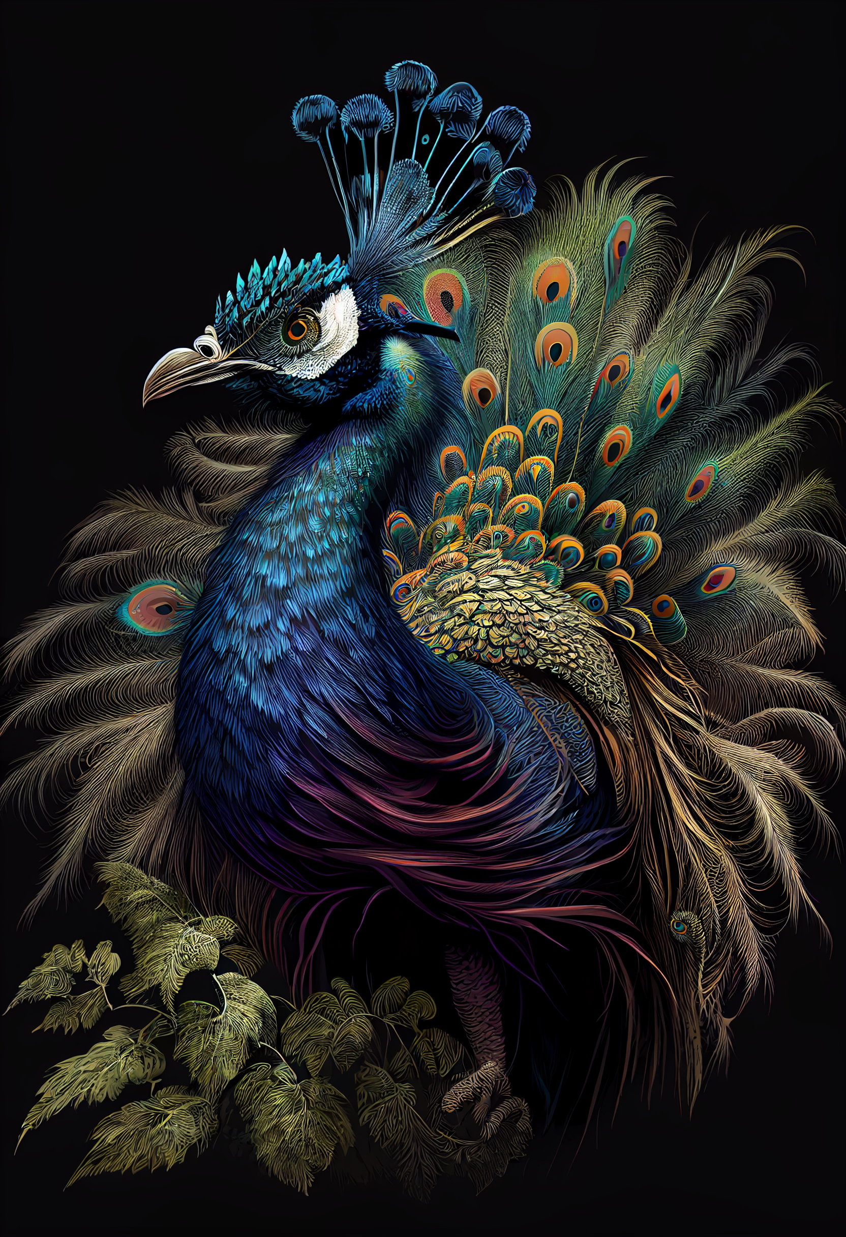 Introducing the Imagination Studio's amazing Peacock