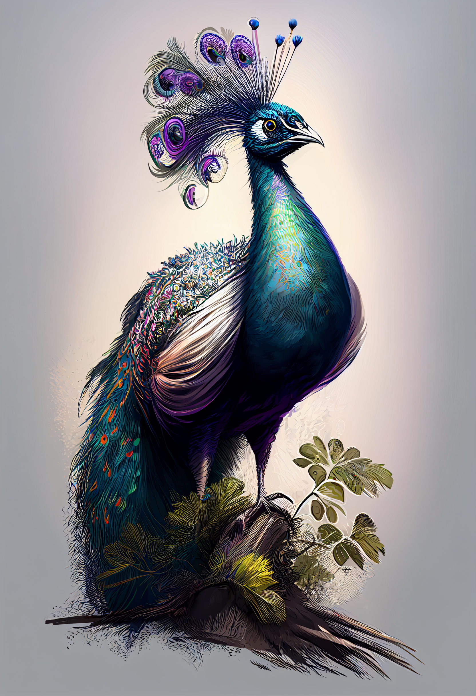 Introducing the Imagination Studio's amazing Peacock