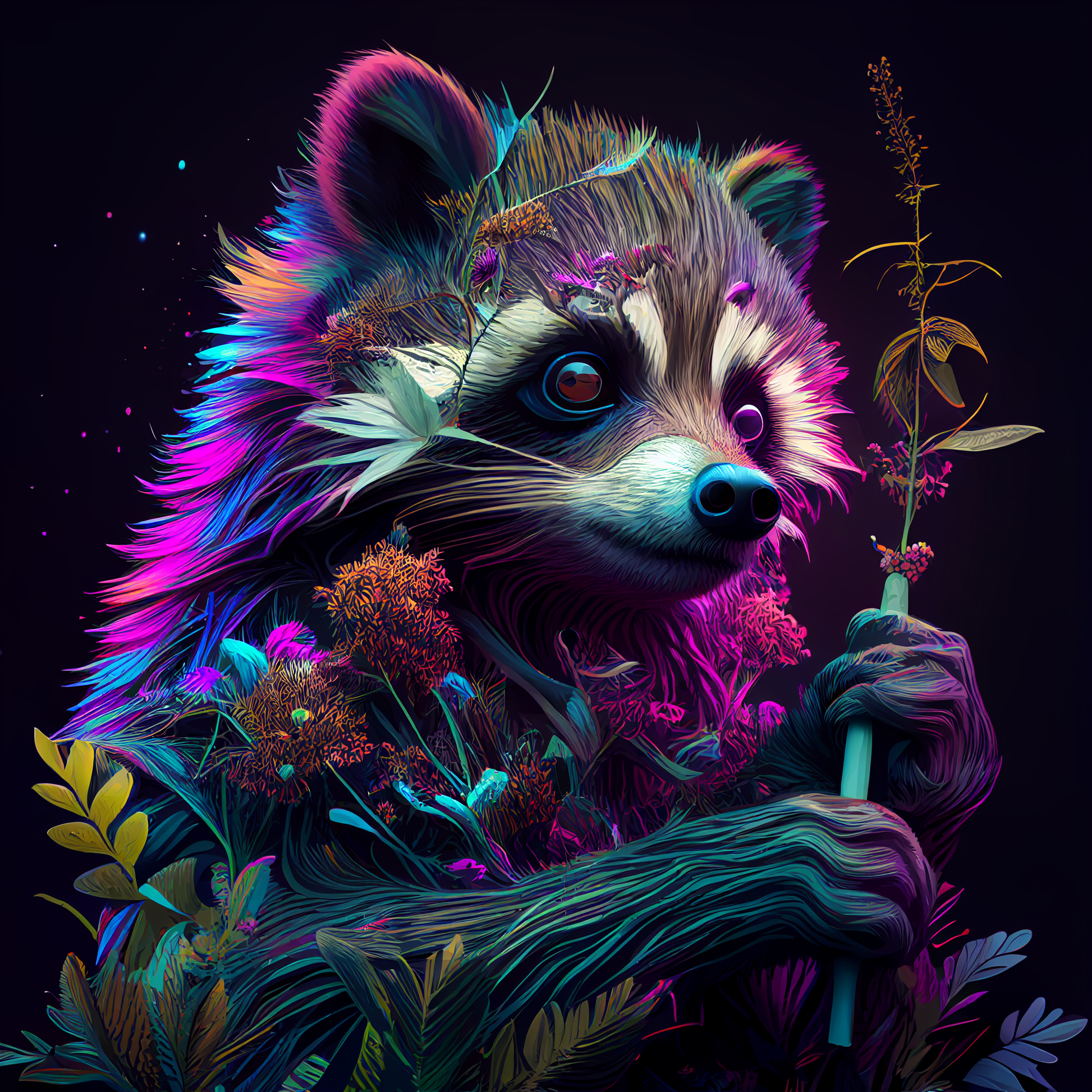 Introducing the Imagination Studio's amazing Racoon