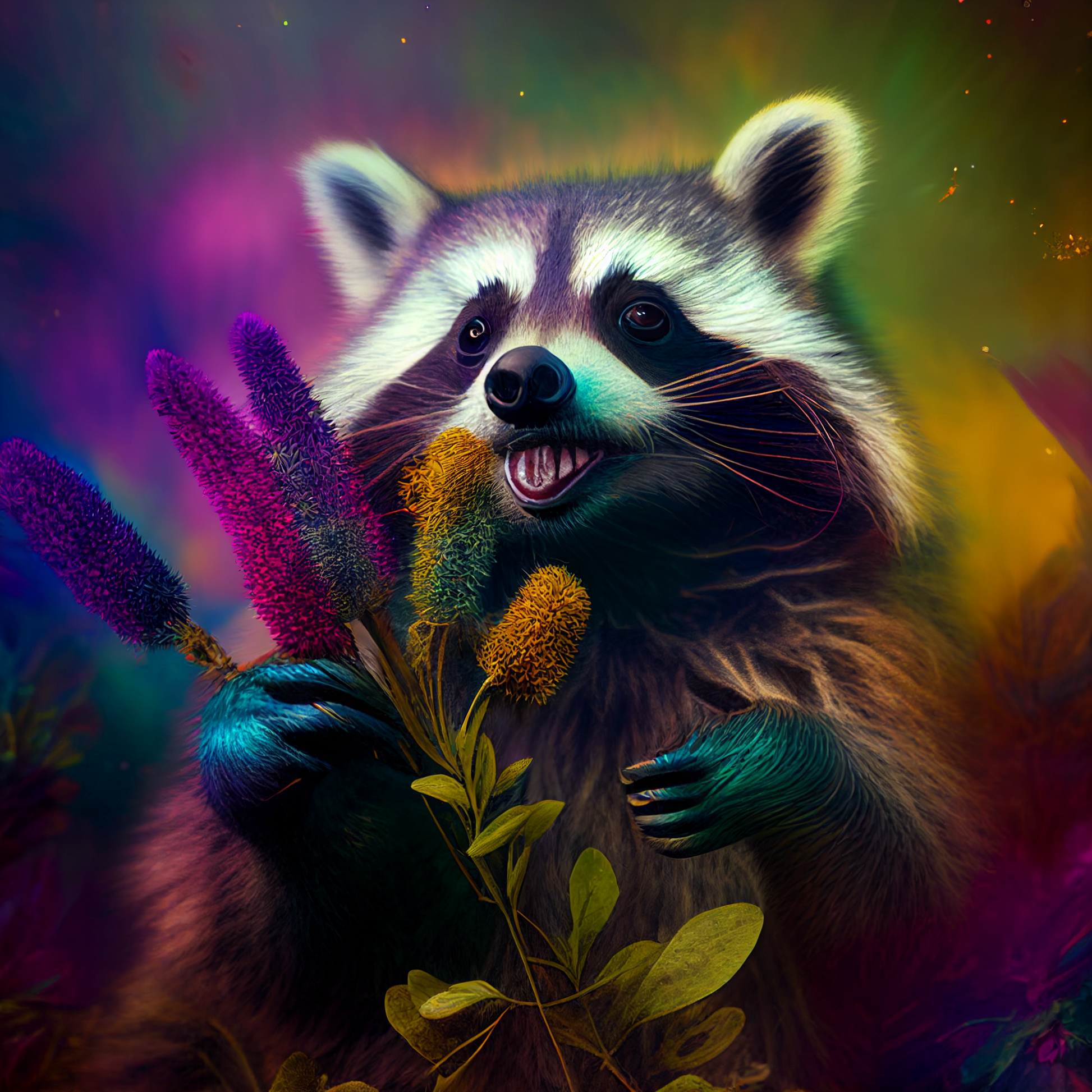 Introducing the Imagination Studio's amazing Racoon